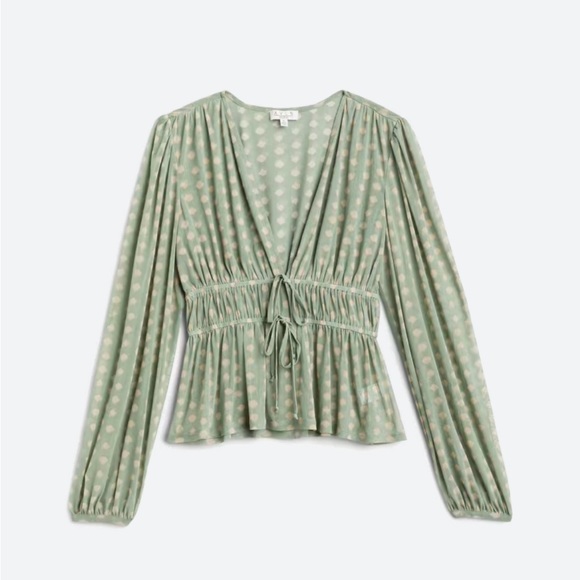 Madison Kelly Tops - Madison Kelly Swiss dot XXL blouse top; stich fix NWT plus size